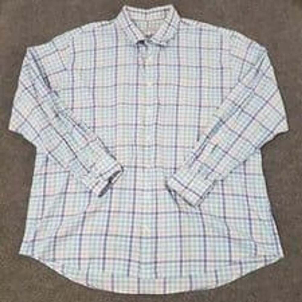 Peter Millar button down shirt mens XXL plaid
